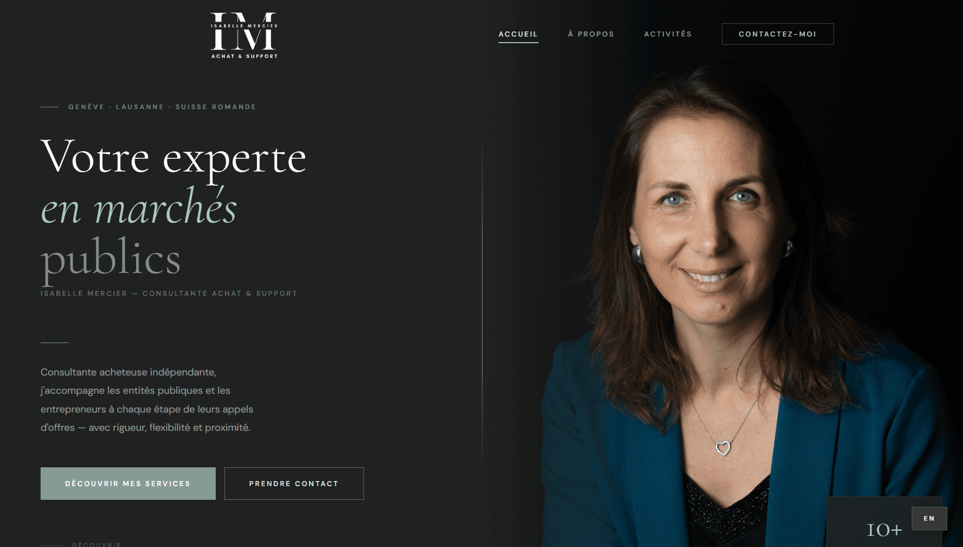 isabellemercier.ch — Consultante marchés publics